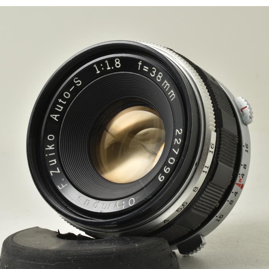 整備済 完動品 OLYMPUS PEN F 38mm F1.8 全速OK