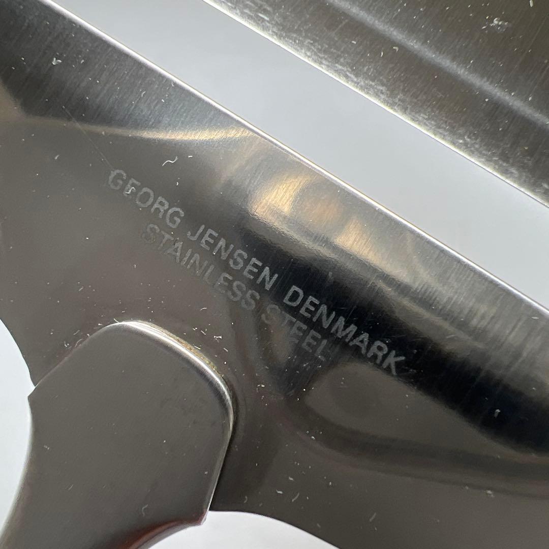 ジョージジェンセン　激レア　ブロッサムチーズスライサー91g/20.5㎝　共袋付