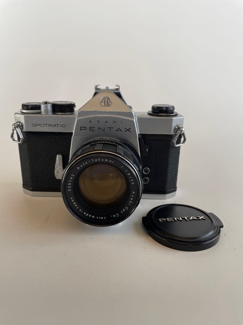 ASAHI PENTAX SPシルバーAuto-Takuma55mm f1.8
