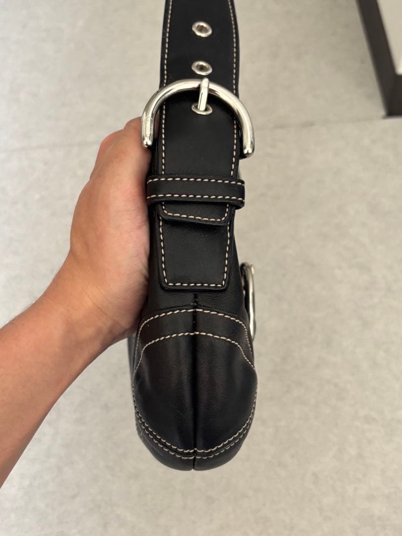 バッグ COACH One ShoulderBag SOHO Leather Black