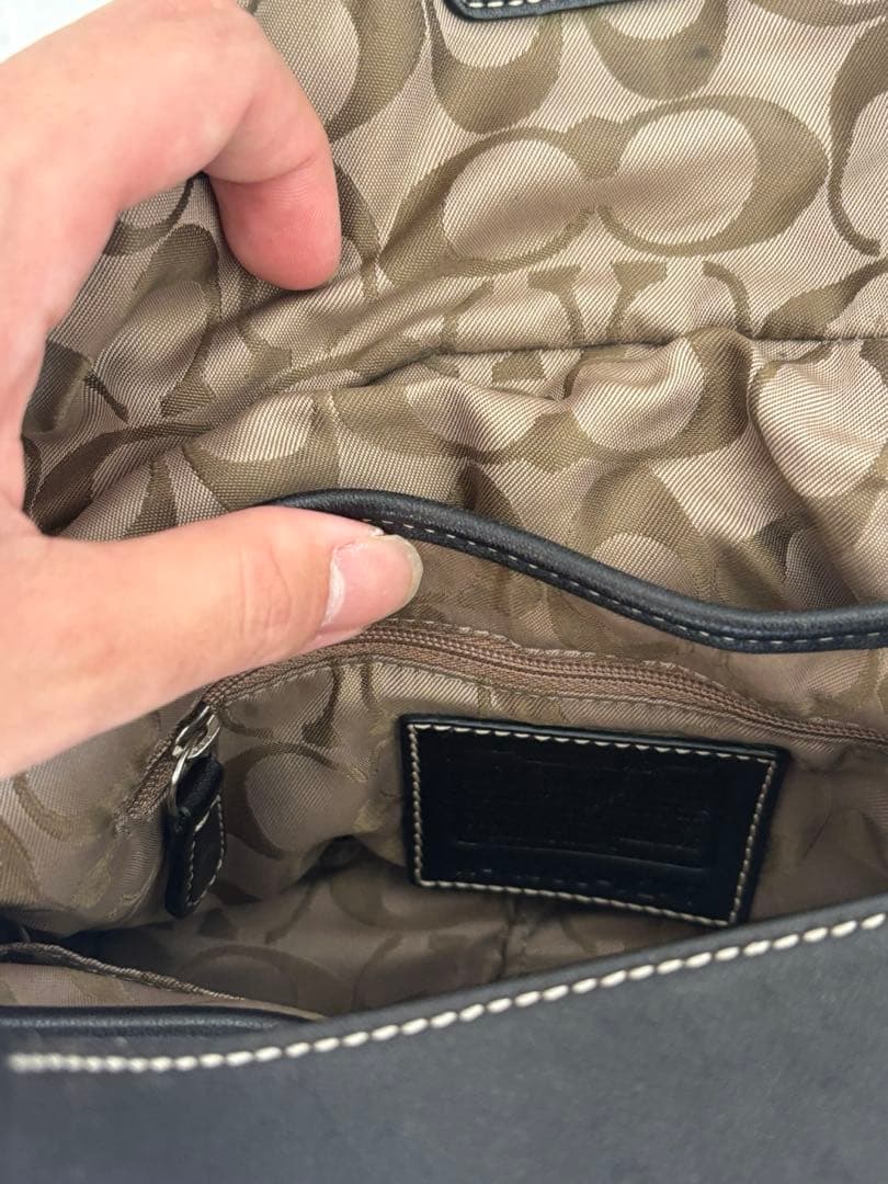 バッグ COACH One ShoulderBag SOHO Leather Black