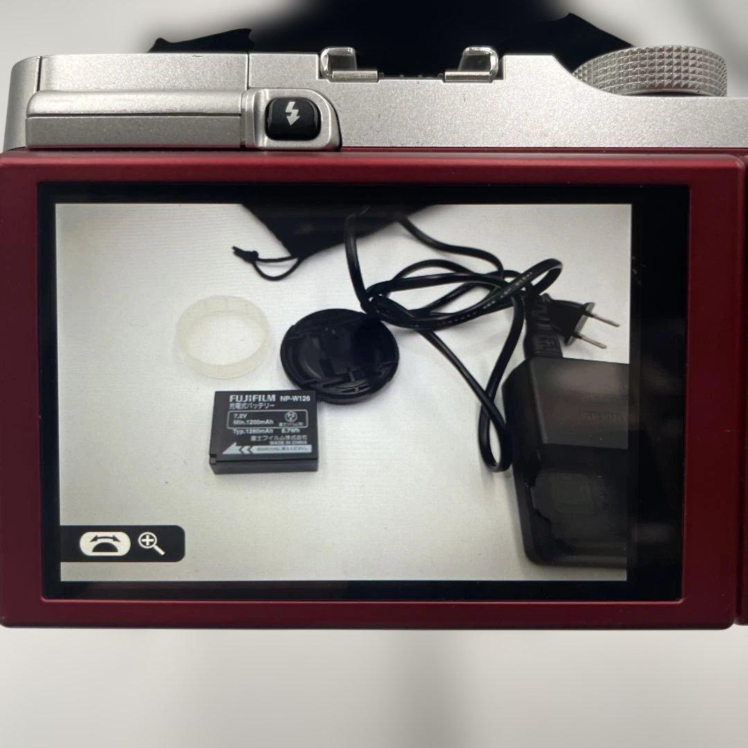 FUJIFILM X-A1 標準ズームレンズセット レッド