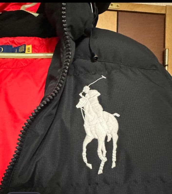 POLO RALPH LAUREN ブラック ダウンジャケット L