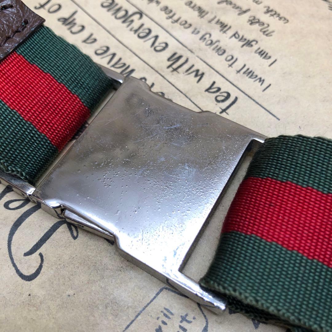 グッチ GG柄 シェリーライン ボティー バッグ キャンバス S3124