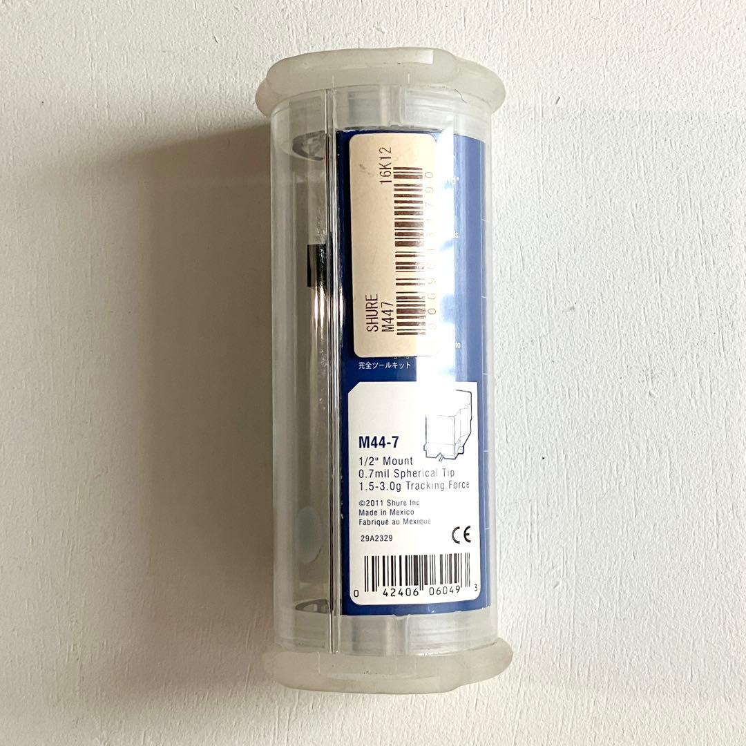 SHURE M44-7 カートリッジ 未使用 正規品