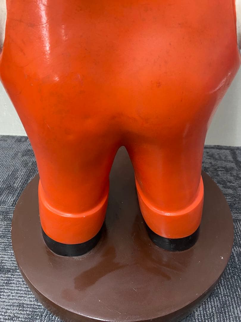 最終価格　キャラクター オーバーオール　約80cm台座付き