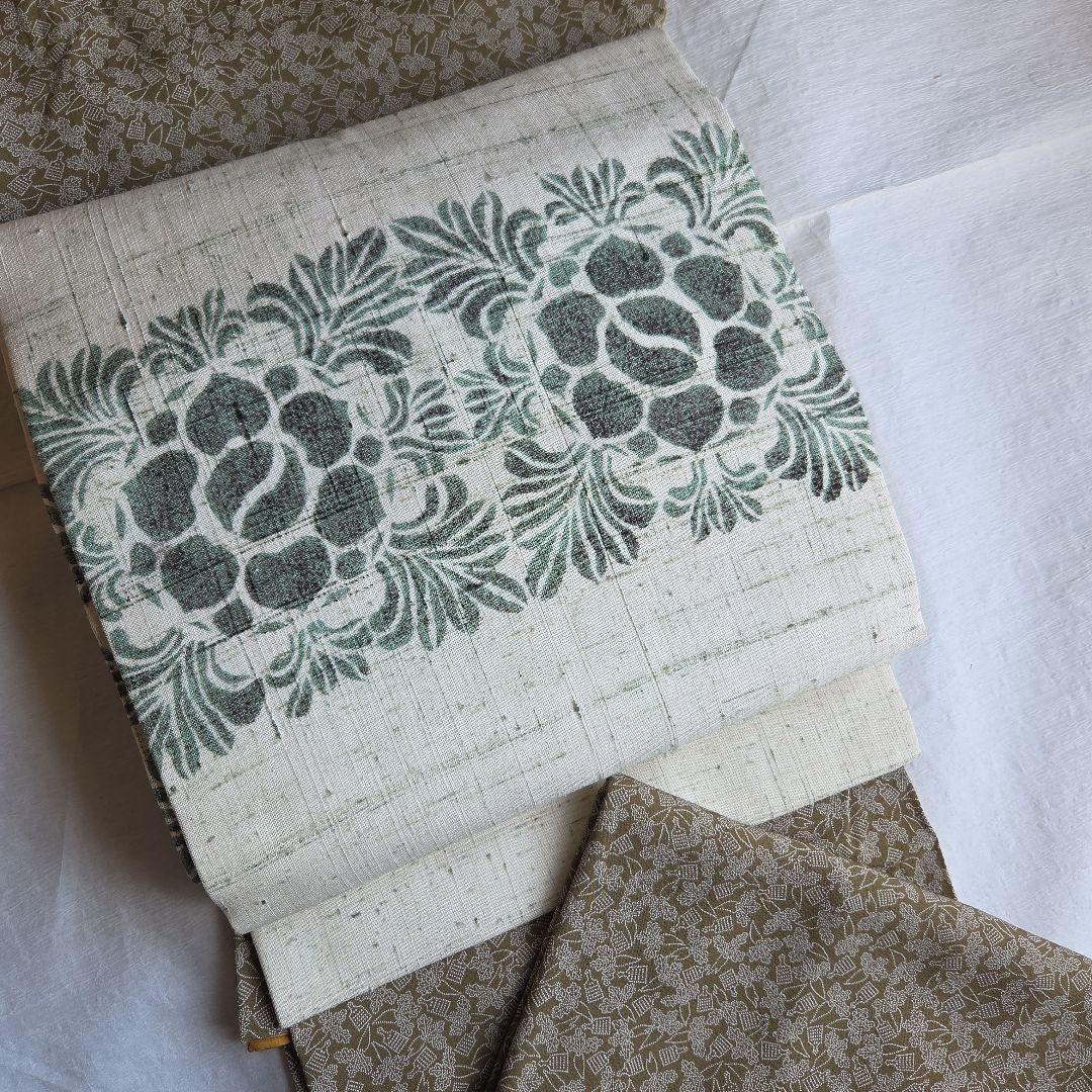 着物2点と帯1点　おまとめ3点