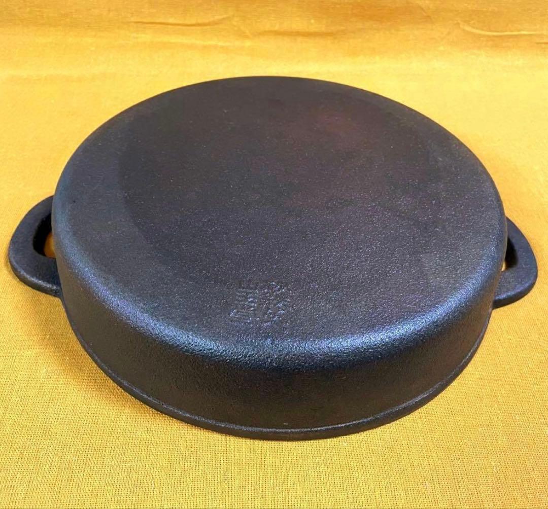 早い者勝ち‼️ 山王堂 久慈 砂鉄鍋 内径約27cm すき焼き鍋 南部鉄器 鋳鉄