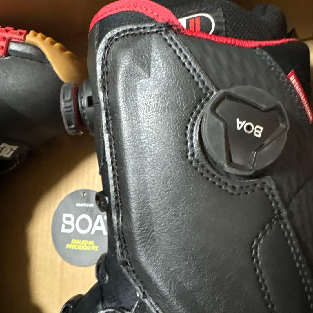 DC BOA スノーボードブーツ ブラック/レッド