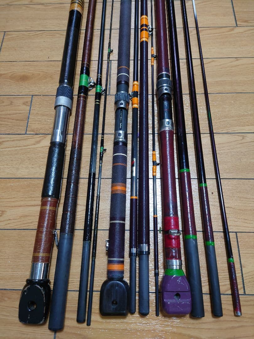 石鯛竿 3セット ジャンク品