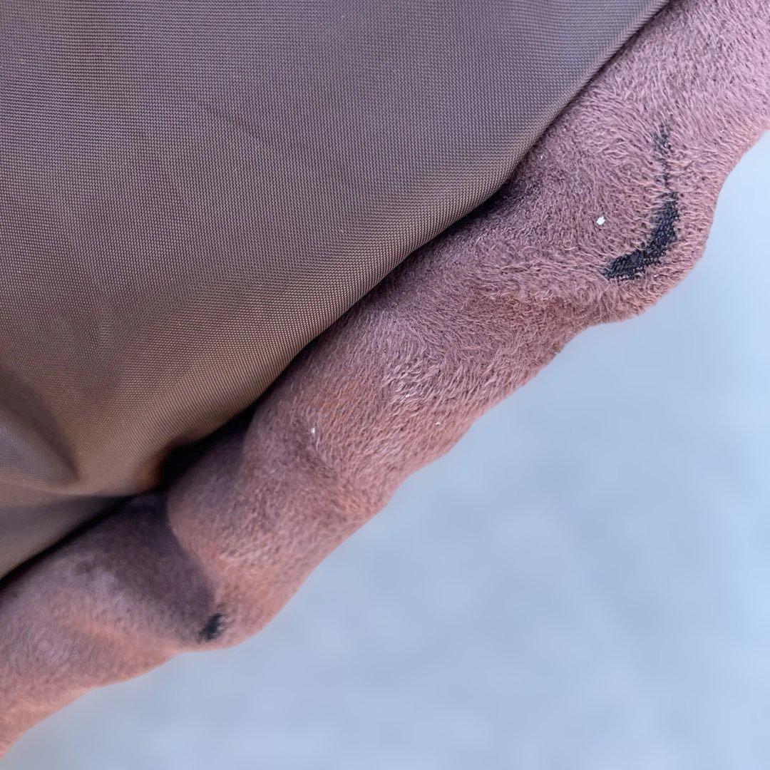 NIKE JORDAN ダウンジャケット　ロゴ刺繍　スウェード　古着