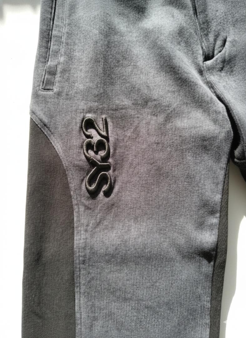 SY32 裏起毛 ストレッチ ブラッシュピンストライプパンツ　SYG-23A47