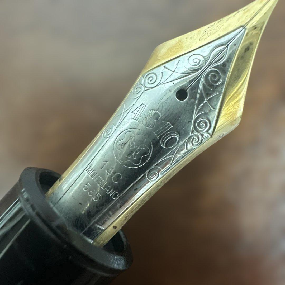 ★良品★モンブラン146 万年筆 14Cニブ インクなし