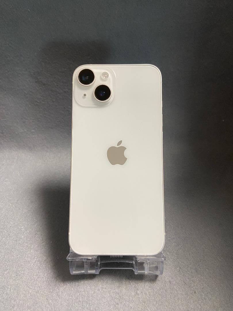 美品 国内版　SIMフリー　iPhone14 128GB スターライト色