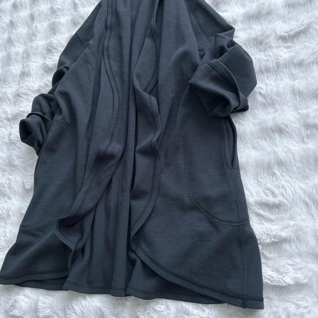 ヨーガンレール★アルパカ混　ウール フロントオープン 羽織 カーディガン