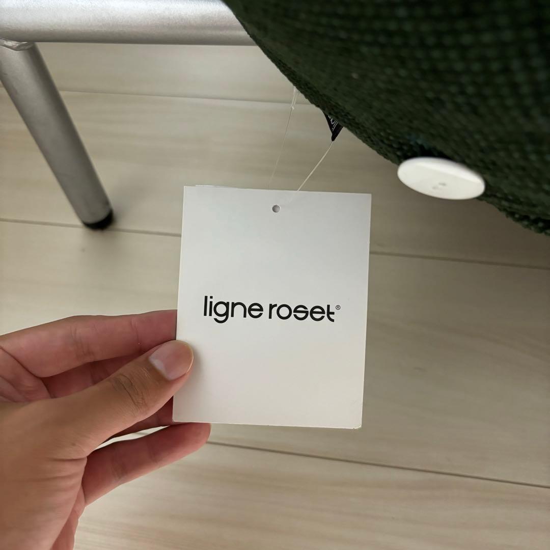 【ゴー】ligne roset カラン1 グリーン座椅子 リーンロゼ