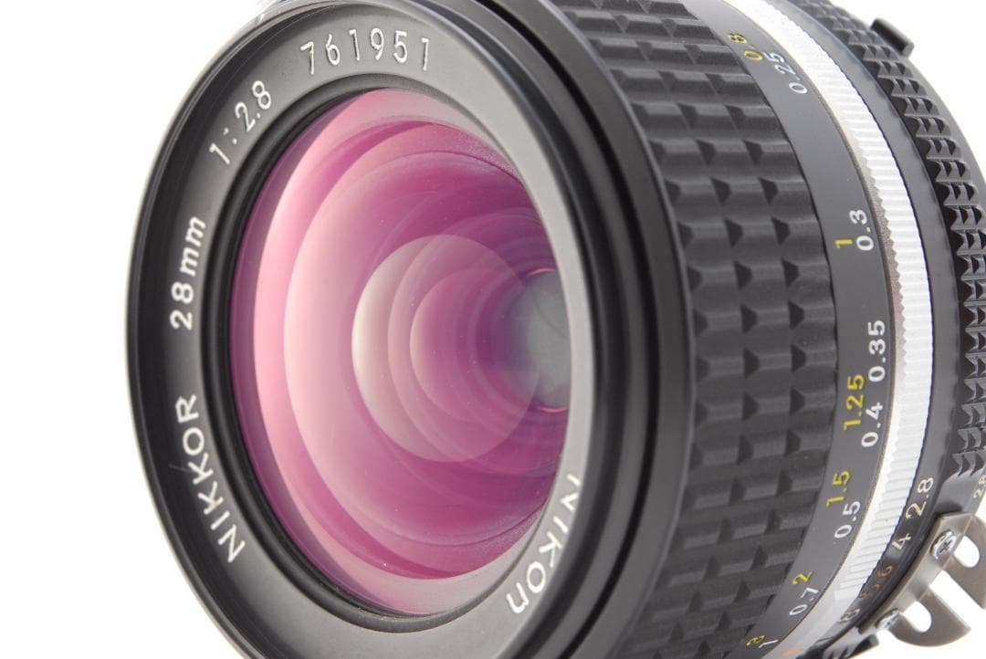 NIKKON NIKKOR Ai-s 28mm f/2.8 レンズ 19