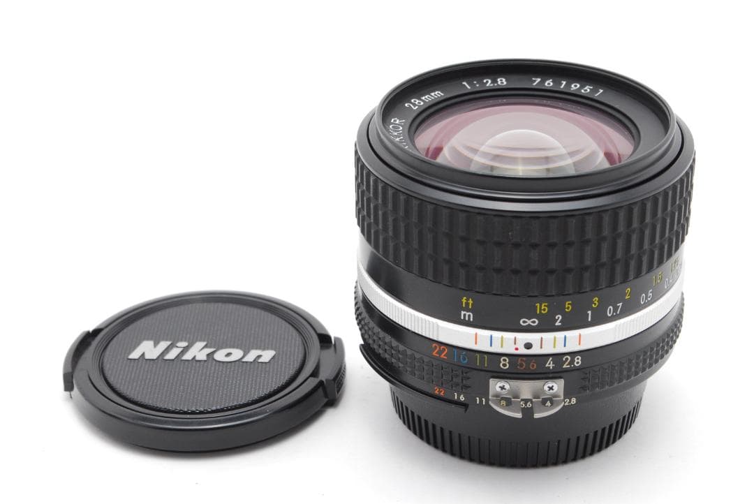 NIKKON NIKKOR Ai-s 28mm f/2.8 レンズ 19