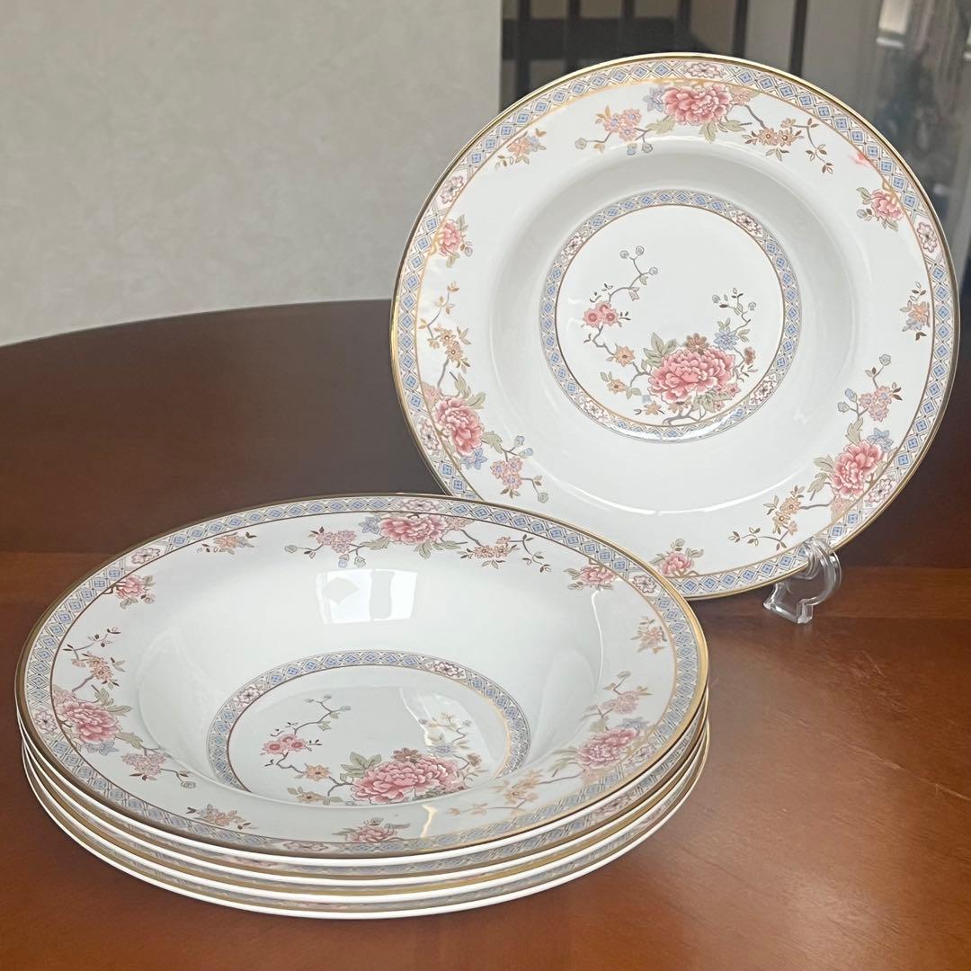 【希少品】英国製　ロイヤルドルトン★カントン★深皿　3枚