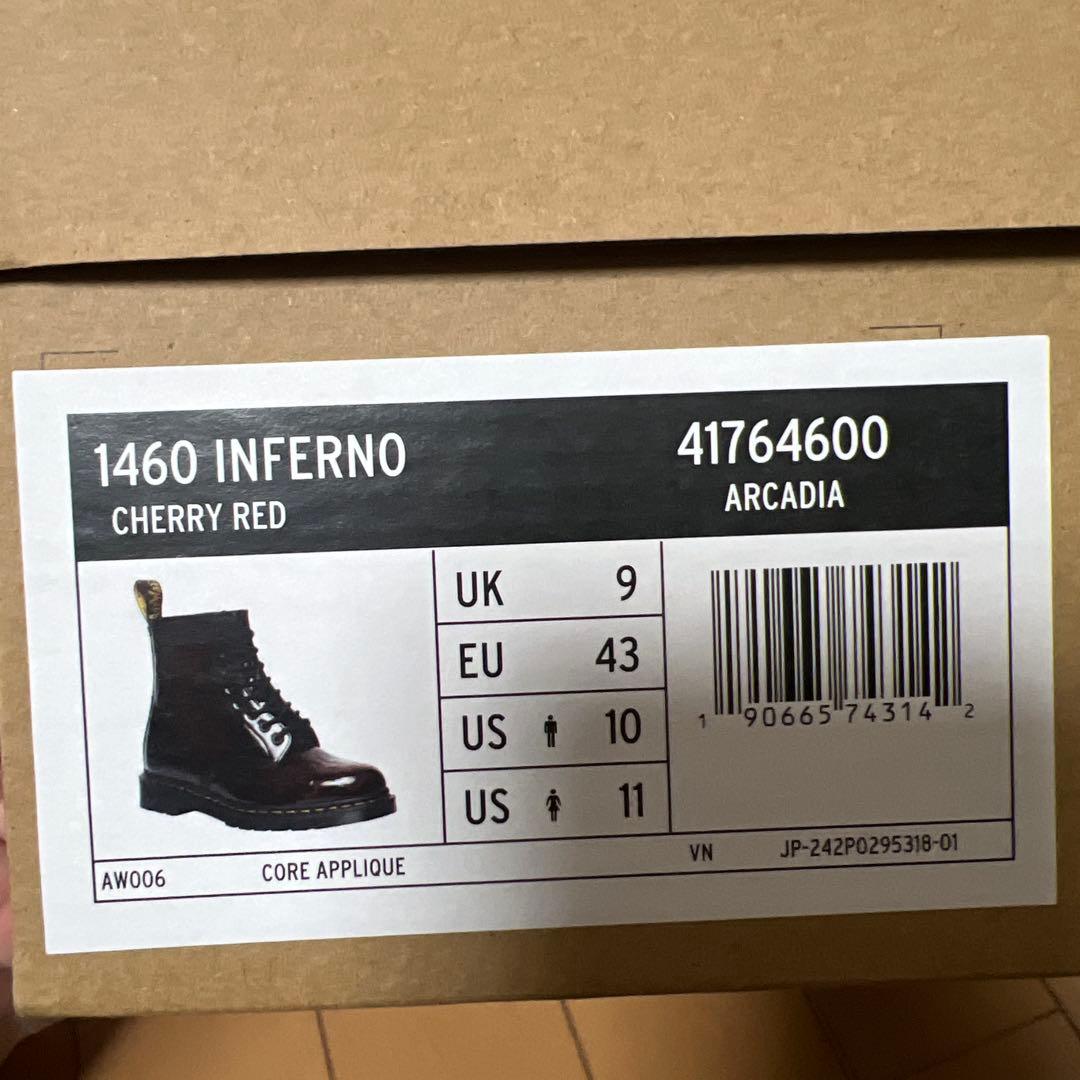 T*E様 ドクターマーチン 1460 INFERNO 8 ホール ブーツ