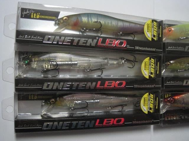 メガバス　ヴィジョン　ワンテン　LBO 110 LBO　MAX　6個セット　限定