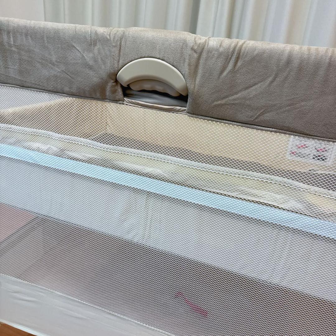 Aprica ココネルエアープラス ベビーベッド ほぼ未使用 シュークリーム