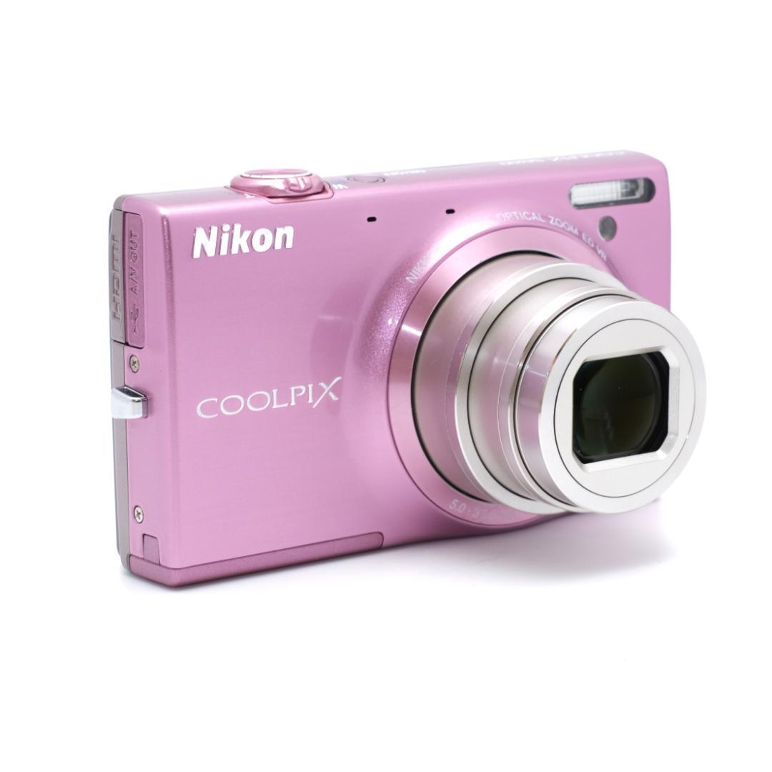 ❤️大人気　Nikon ニコン COOLPIX S6100 ピンク デジカメ