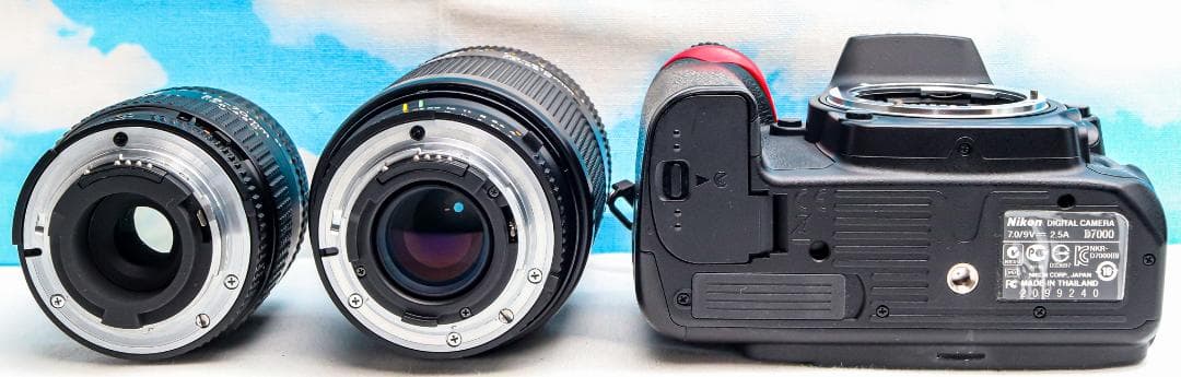 ニコン Nikon D7000⭐️望遠レンズ付⭐️スマホ転送⭐️一眼レフカメラ