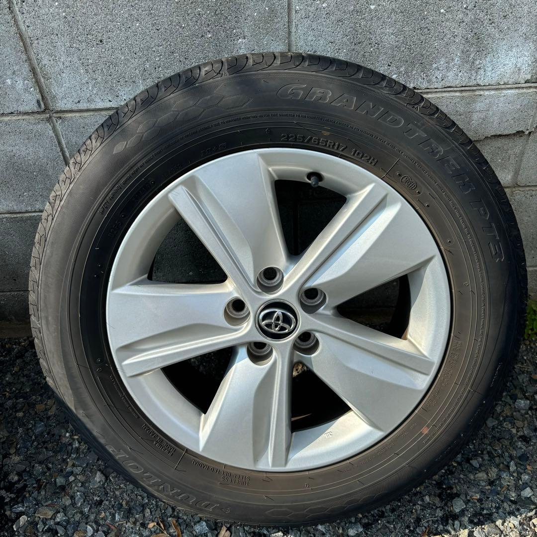 【Orange】ハリアー60 純正 17インチ PCD114.3