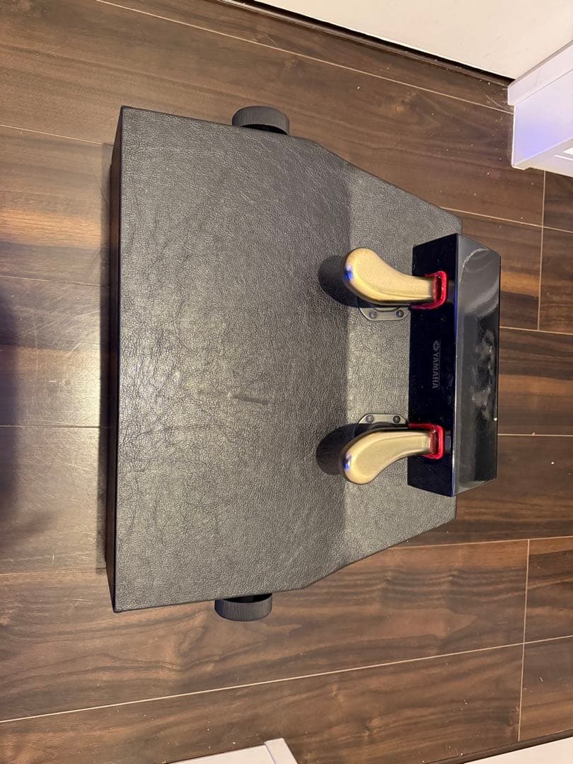 Yamaha ダブルペダル 黒　HP-705の足台・補助ペダル