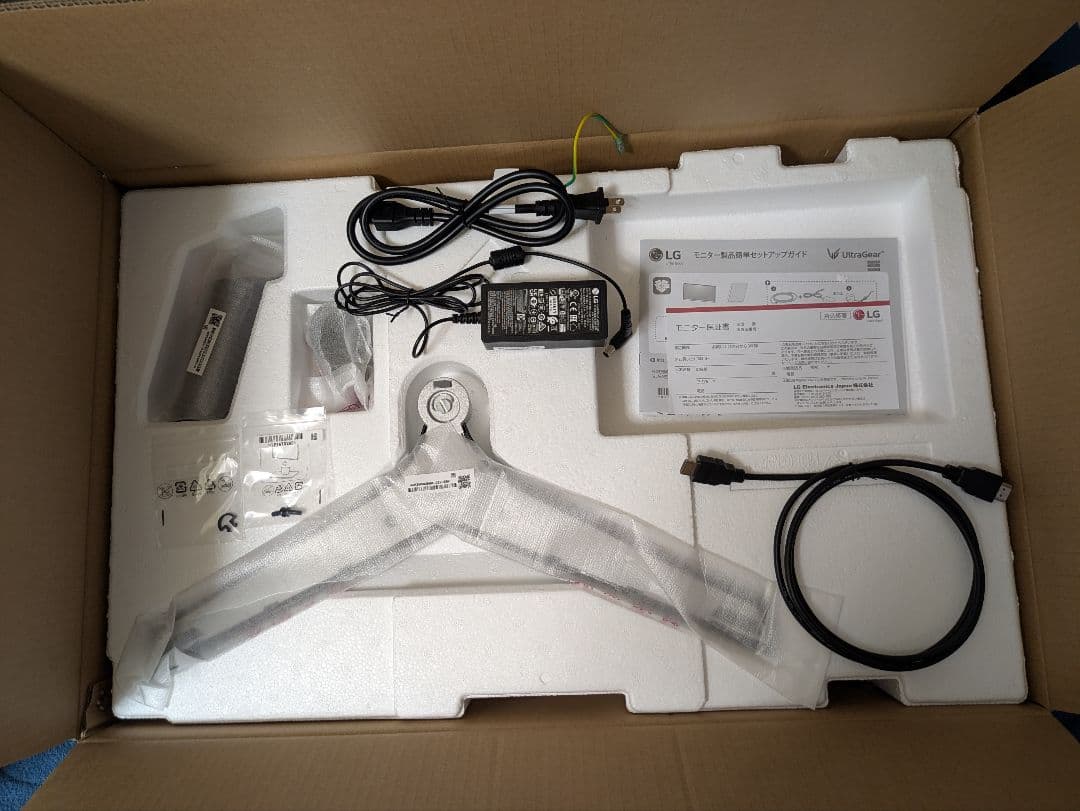 LG ゲーミングモニター UltraGear 27GN60R-B 27インチ