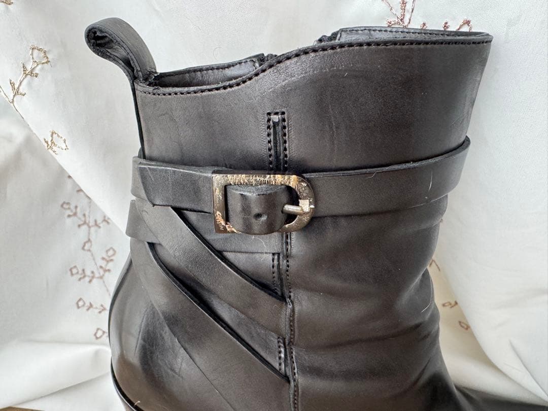 SARTOREサルトルショートブーツ　黒　38