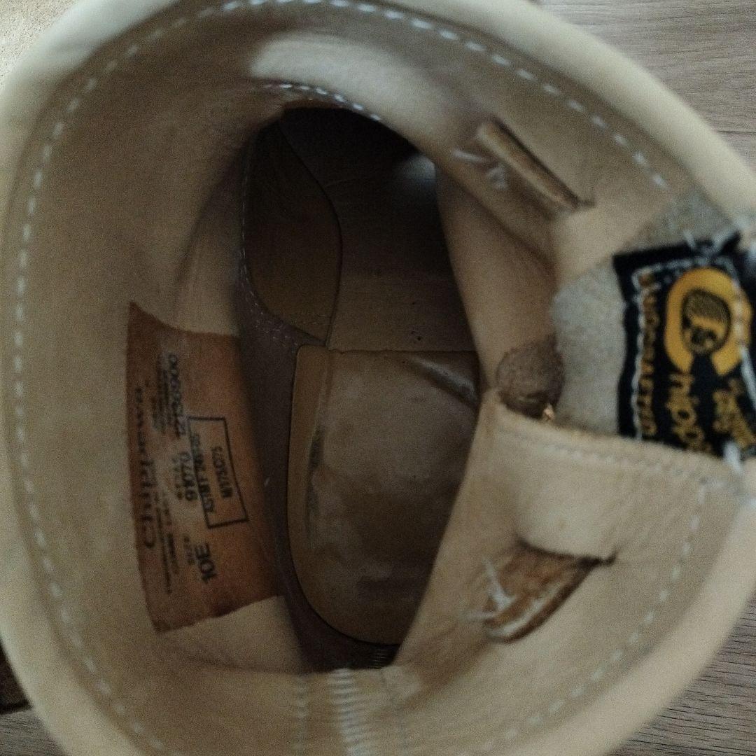 Chippewa エンジニアブーツ ベージュ