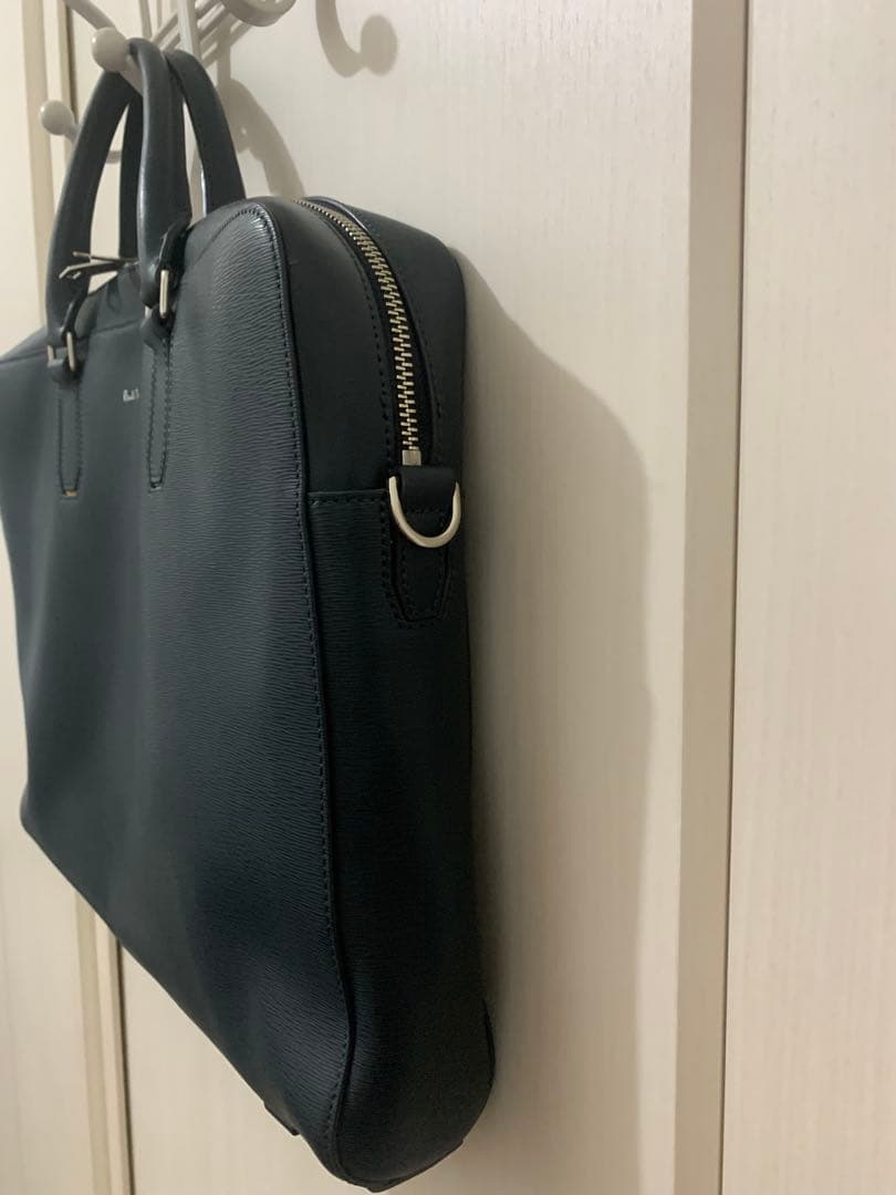Paul Smith ビジネスバッグ ブリーフケース ネイビー レザー