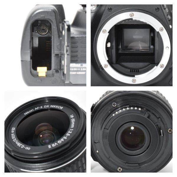 【美品】ニコン Nikon D5300 レンズキット 《ショット数4888回》