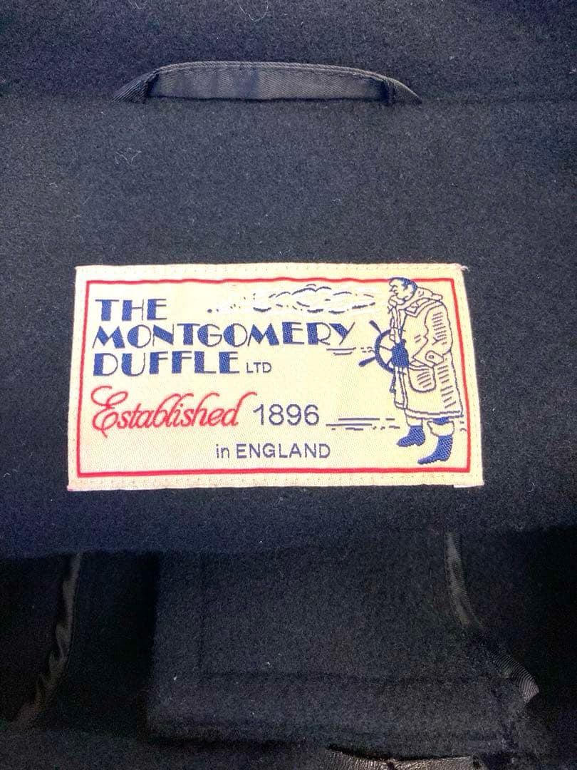 【MONTGOMERY モンゴメリー】Kennington ダッフルコート　黒