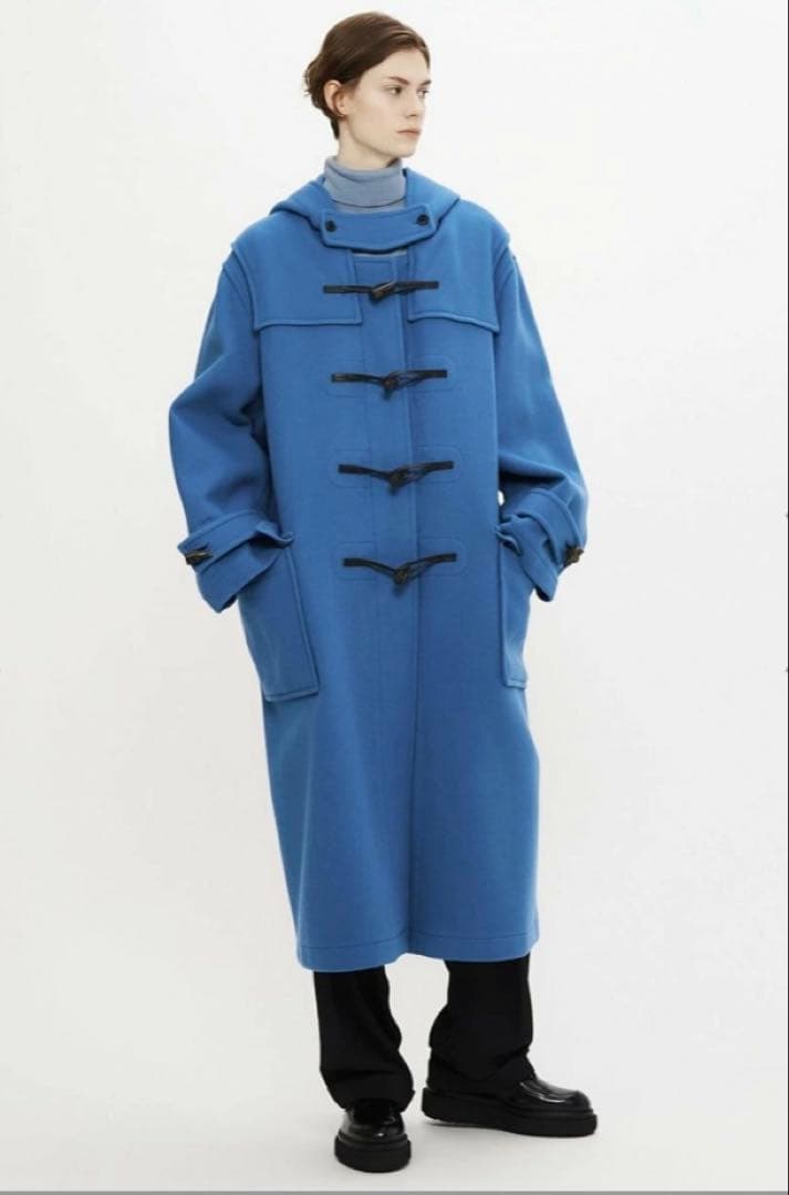 【MONTGOMERY モンゴメリー】Kennington ダッフルコート　黒