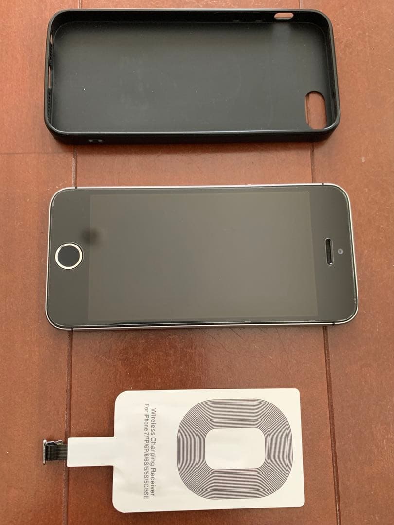 iPhone SE 第1世代 ケース ワイヤレスチャージレシーバー付き