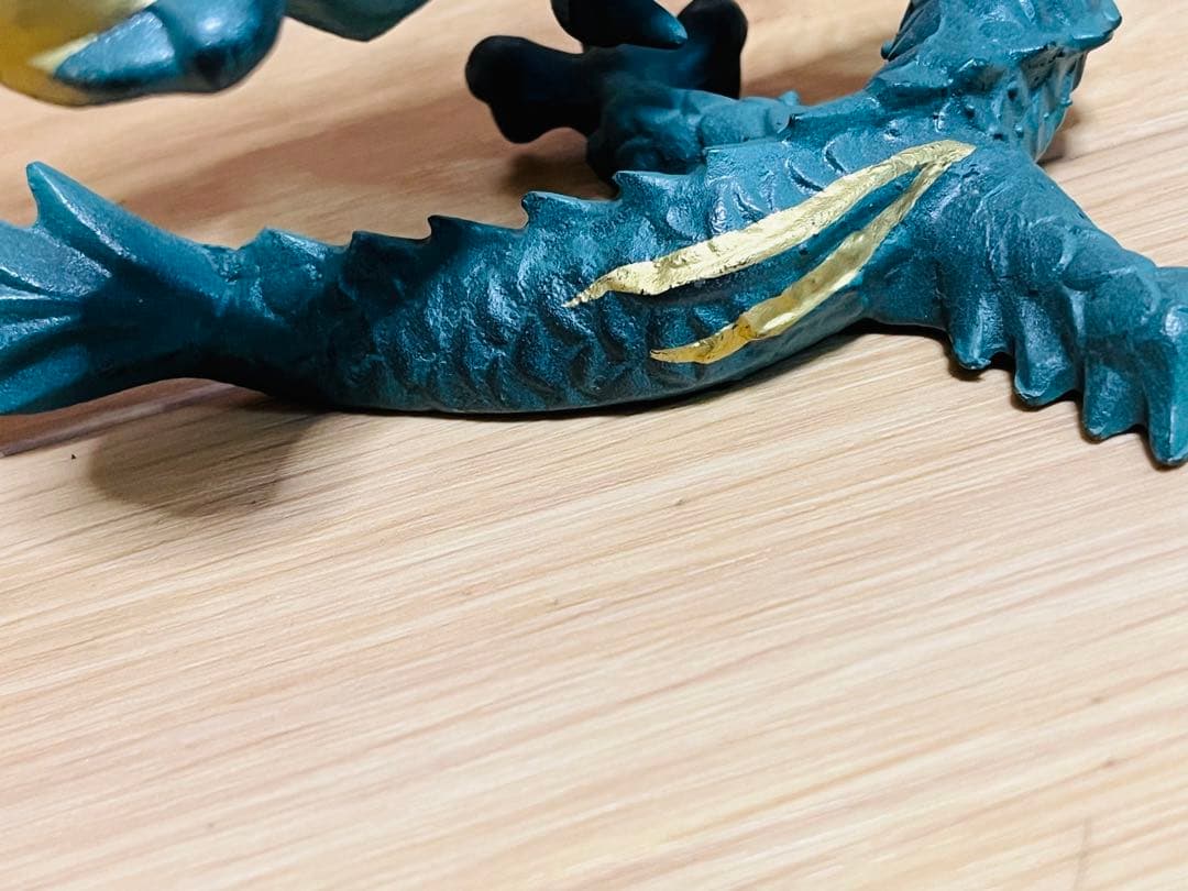 龍 昇龍 正義 金属 オブジェ 置物 インテリア 金属工芸