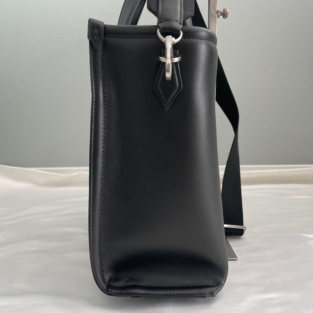 【極美品】モンブラン 2way ソフト スモール トートバッグ ブラック