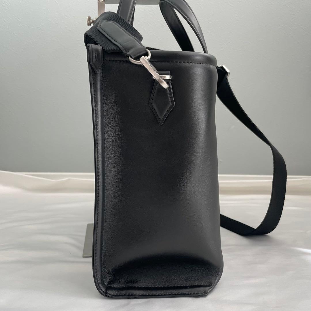 【極美品】モンブラン 2way ソフト スモール トートバッグ ブラック