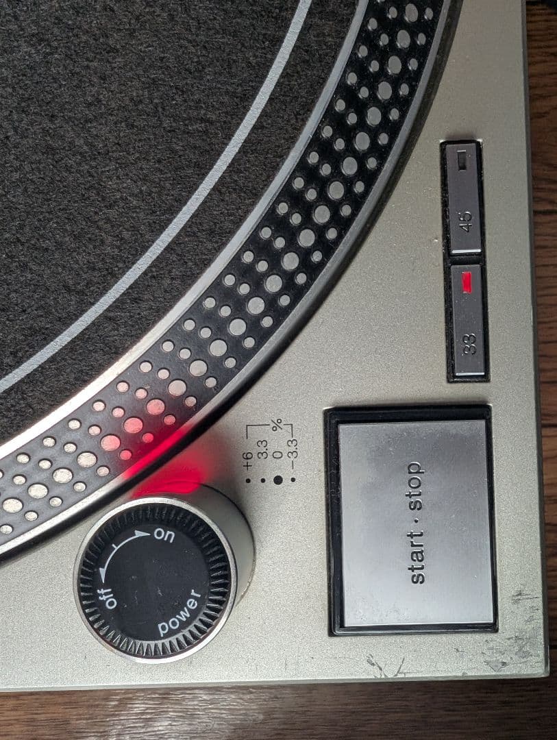 【動作確認済み】Technics SL-1200MK 3D ターンテーブル