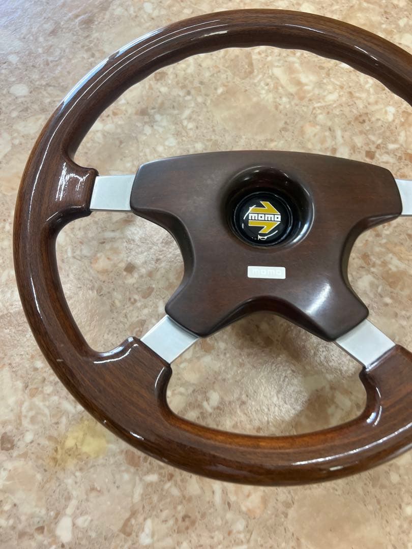 momo ウッド調 ステアリング 本体