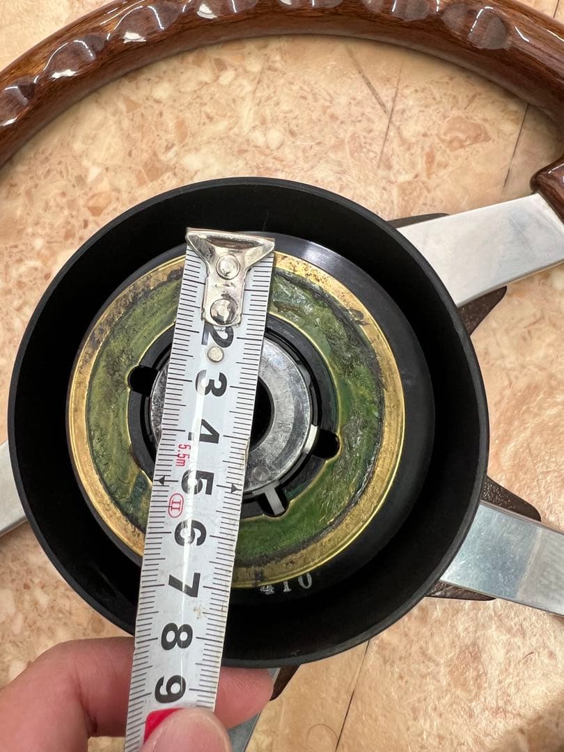 momo ウッド調 ステアリング 本体