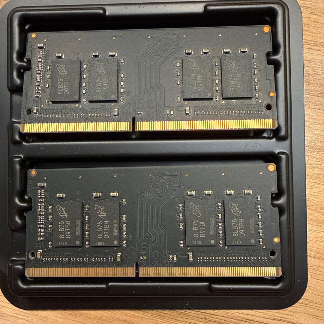 SODIMM DDR4 iMac純正メモリー 8GB 2枚 PC4-2400T