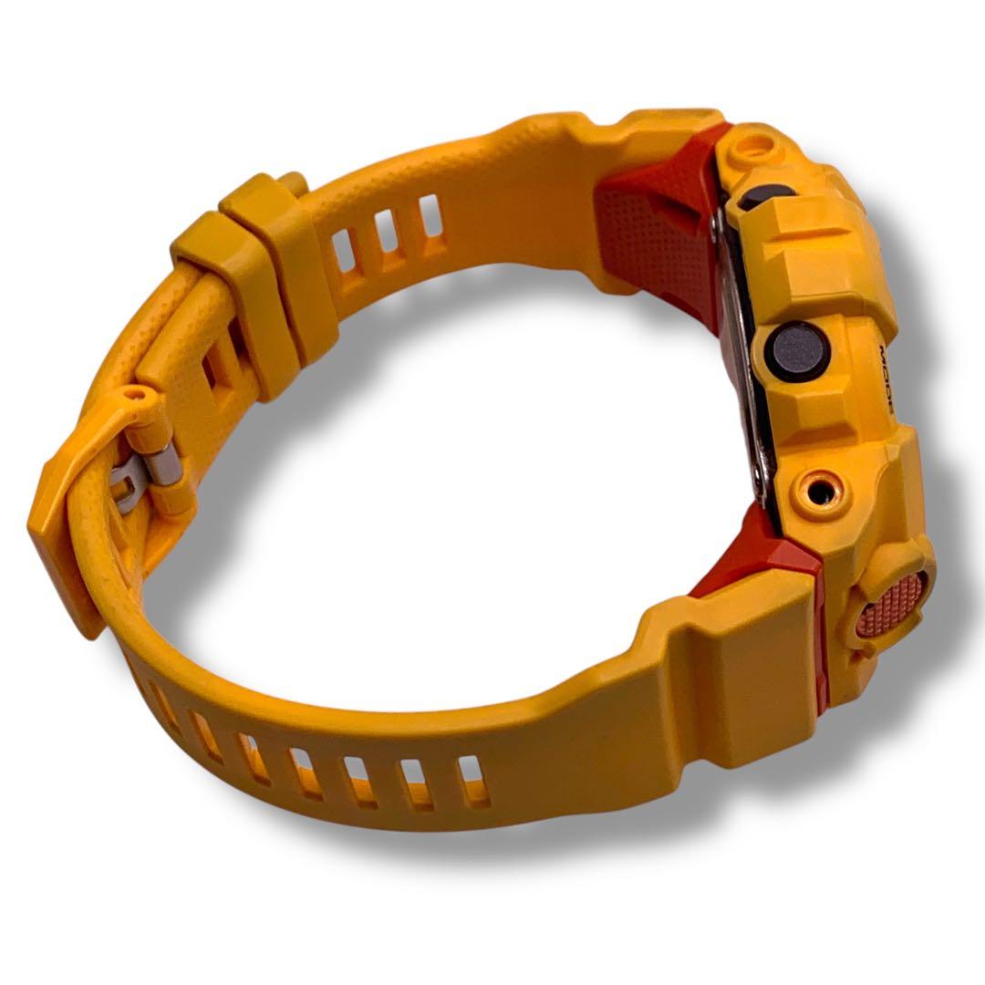 希少　G-SHOCK GBD-800 腕時計　オレンジ　黄色Bluetooth