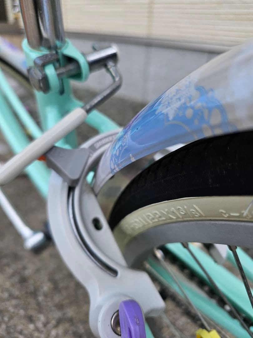 秋田市限定　２２インチ自転車 ブリジストン　リコリーナ　ミントグリーン