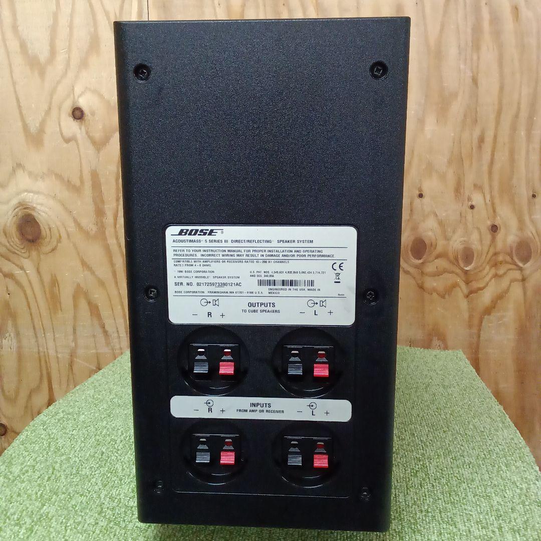 BOSE 5 Series III speaker system ＋RA-18②