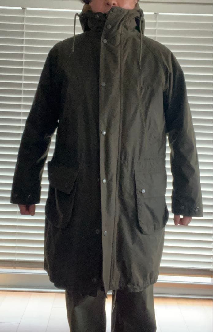 h*0様 エンジニアードガーメンツ✖️バブアーモッズコート