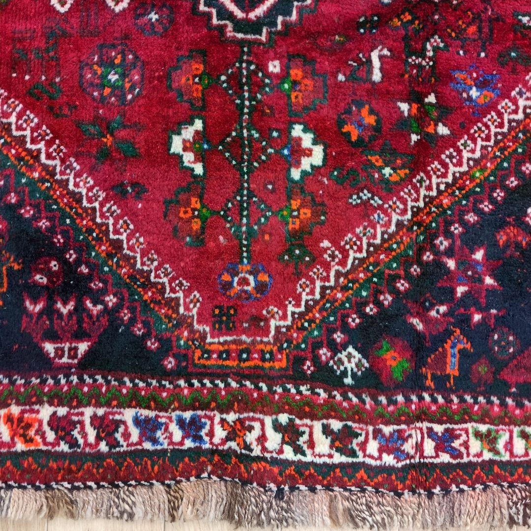 ペルシャ絨毯　シ－ラーズ産 265x165 クリーニング済 shiraz